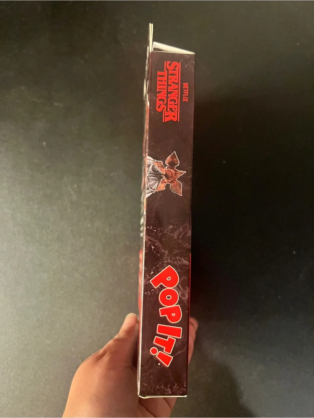 Stranger Things Demogorgon Pop It Fidget Toy Netflix Buffalo Games Red NEW